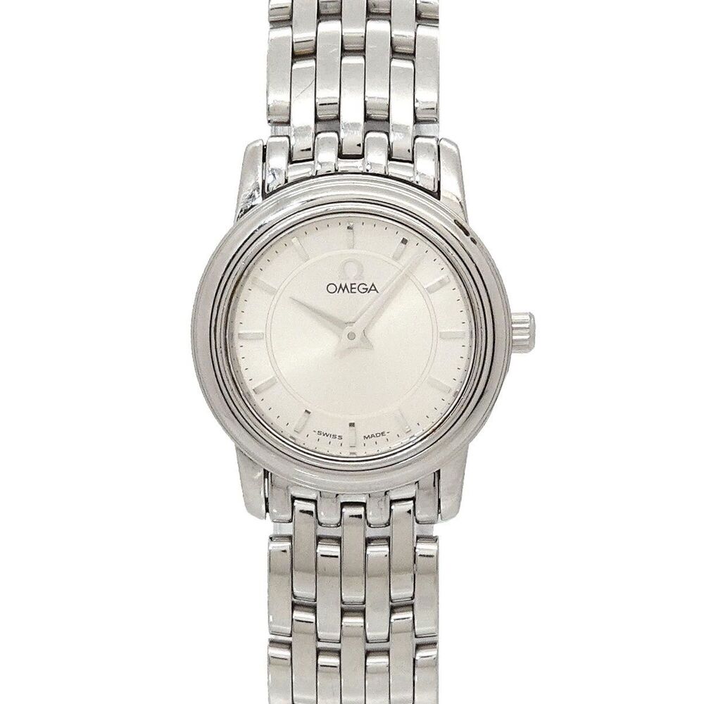 Omega De Ville Prestige 4570 31 Ladies' Watch, Silver, Quartz.